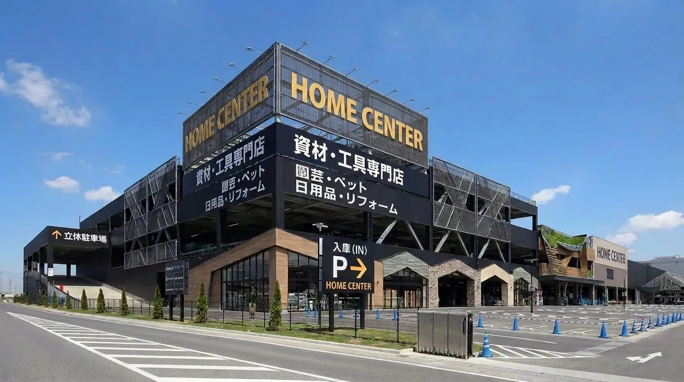 ホームセンター 新築工事